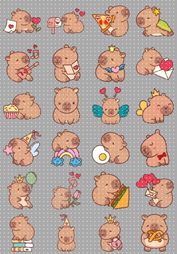 A5 kiss cut- 4586